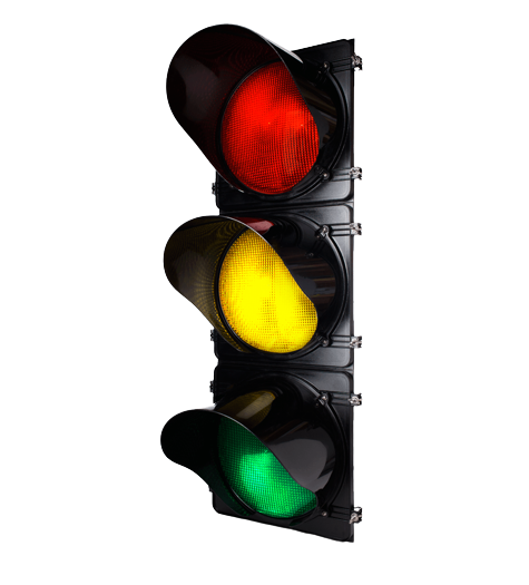 Street Clipart Signal Light - Traffic Light Png