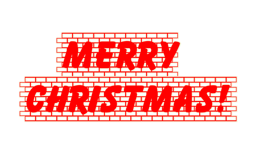 Merry Christmas Text Logo Icon PNG Transparent pngteam.com