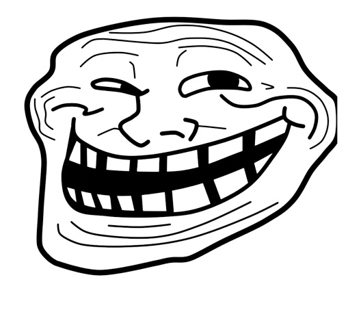 Trollface PNG Image in High Definition pngteam.com