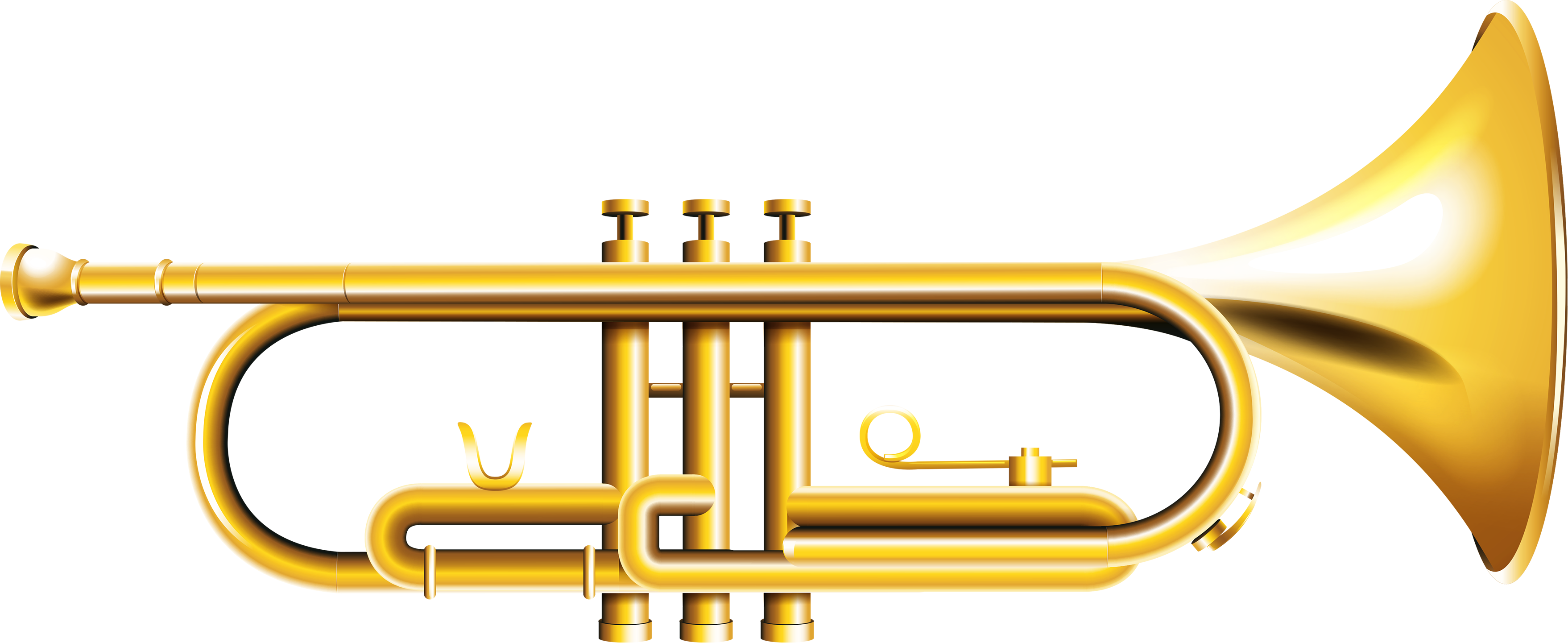 Musical Instrument Saxophone PNG HD - Trumpet Png