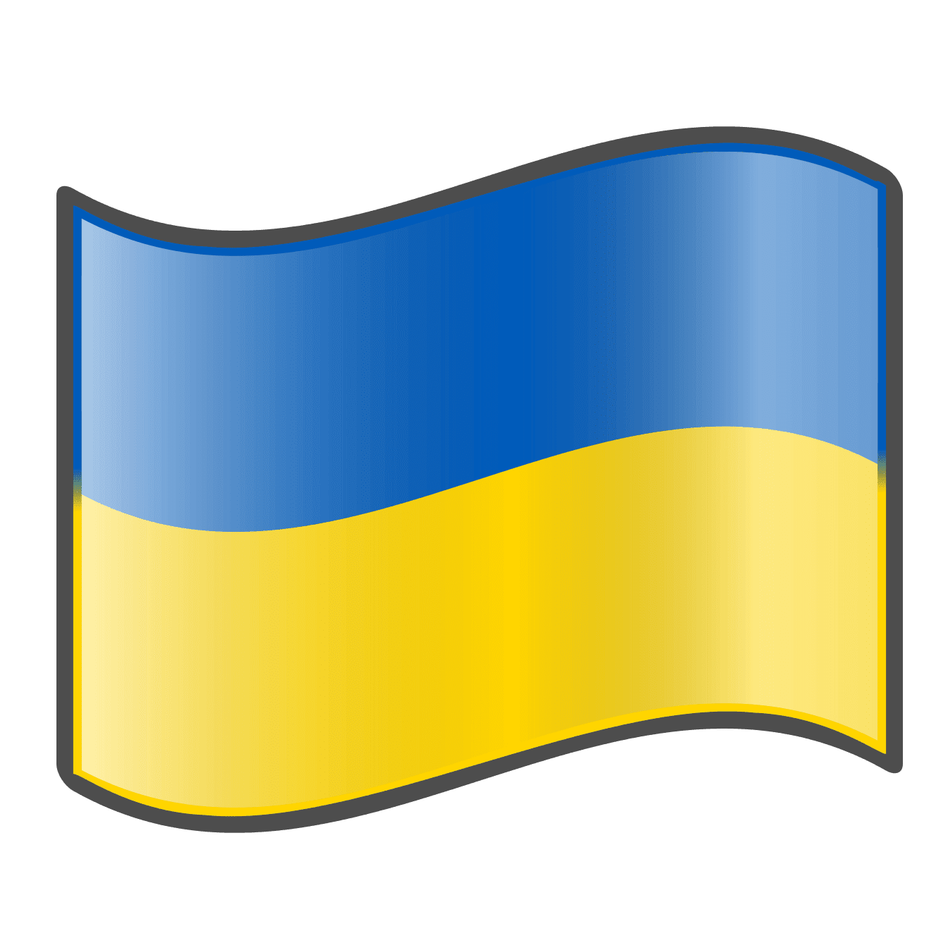 Ukraine Flag Icon Clipart PNG Transparent pngteam.com