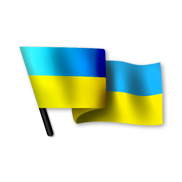 Ukraine Flags PNG pngteam.com