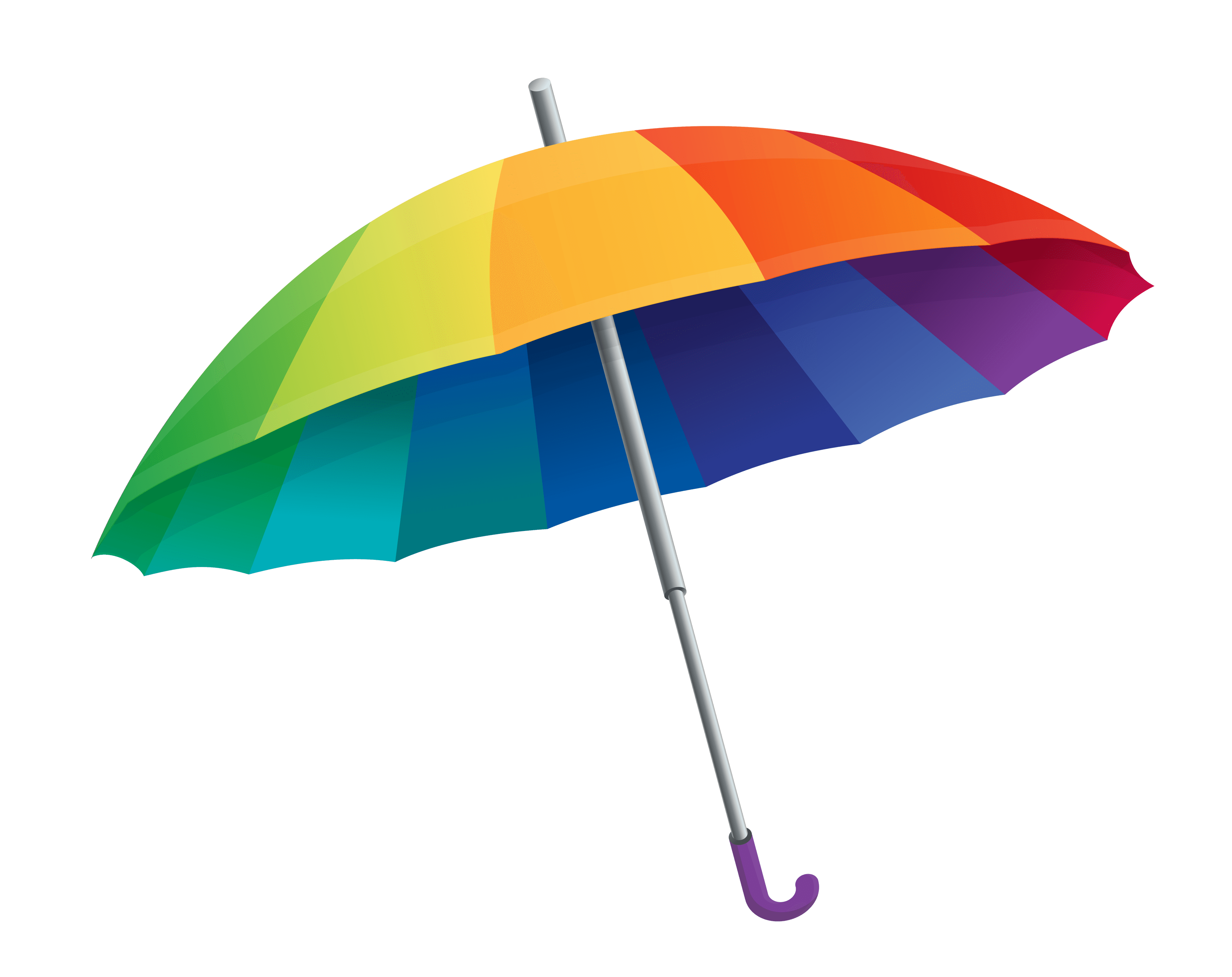 Umbrella Rainbow PNG HQ pngteam.com