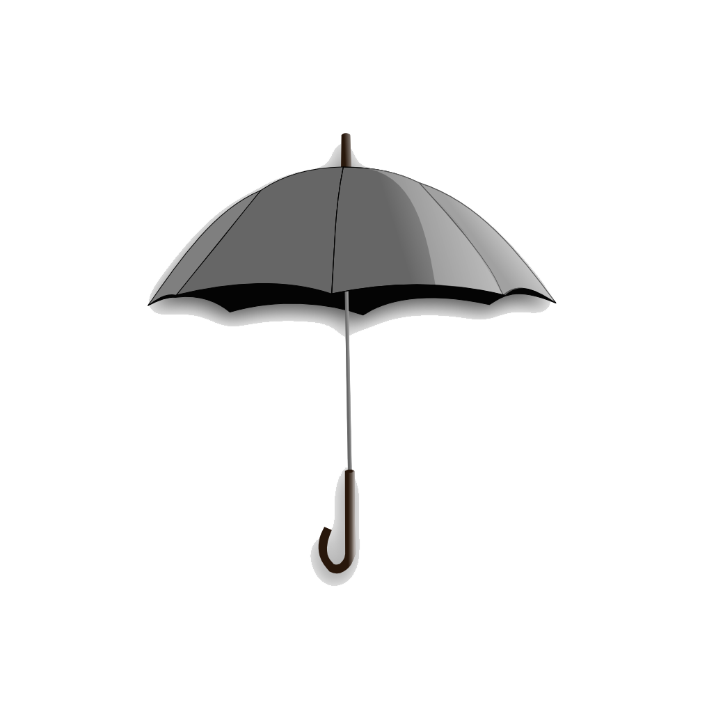 Gray Umbrella PNG Photo pngteam.com