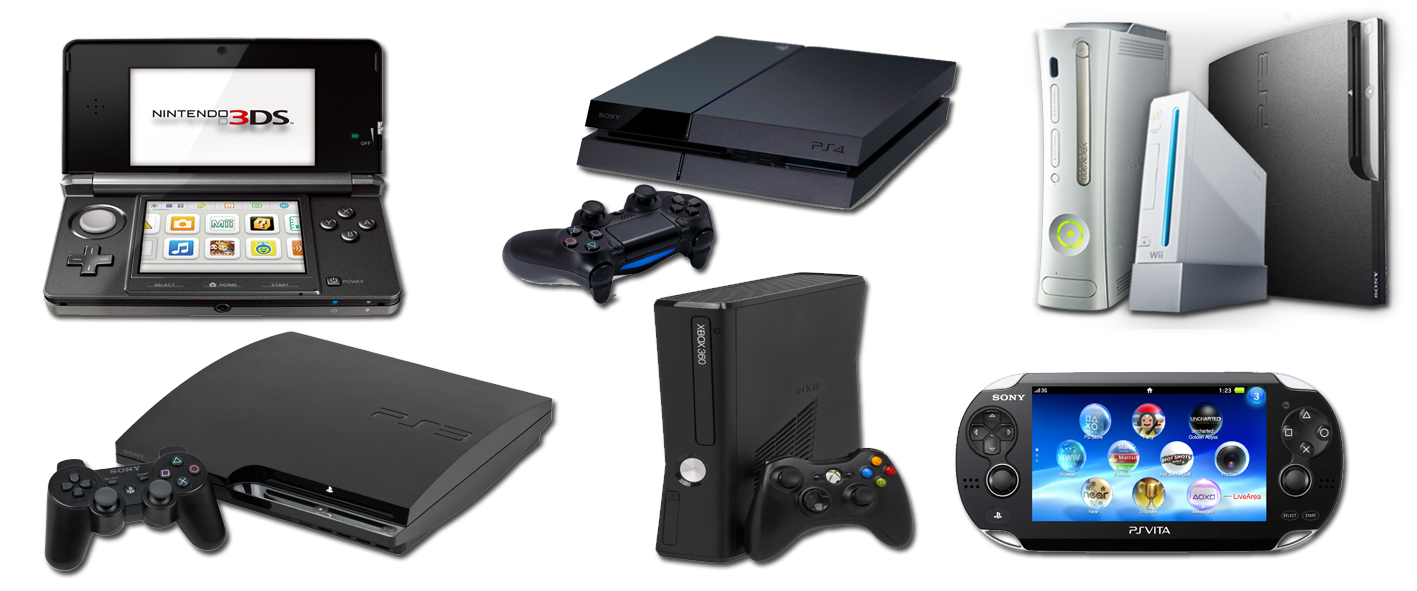 Game console is. Ps4 Xbox 360 Nintendo Wii. Xbox 360 Nintendo Wii u. Приставка Нинтендо плейстейшен. Приставка ПС 4 техника эпл.
