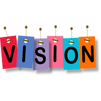 Vision Text Logo PNG HD Image pngteam.com