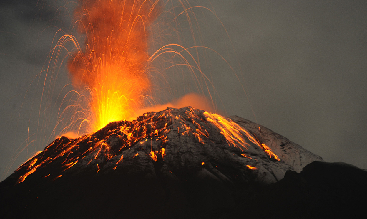 Volcano PNG File