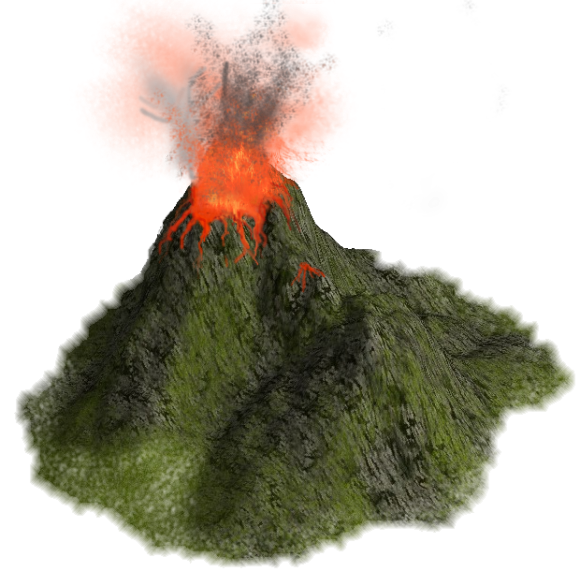 Volcano PNG Transparent - Volcano Png