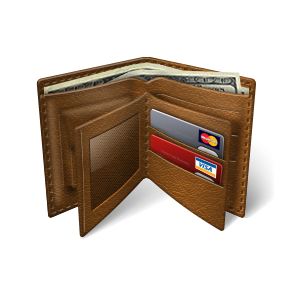 Wallet Visa and Mastercard PNG Best Image - Wallet Png