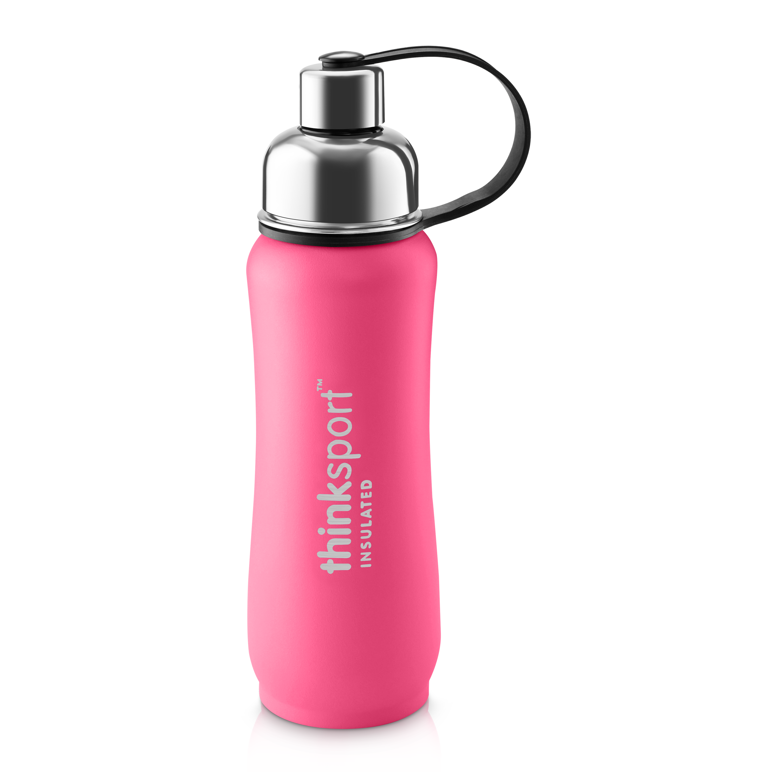 Pink Sport Water Bottle PNG HQ