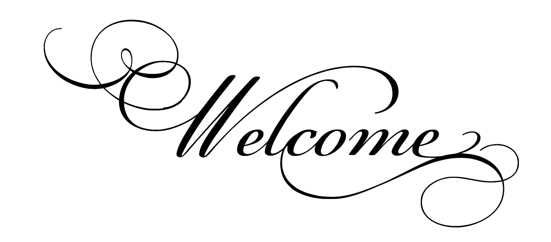 Welcome Signature PNG Transparent - Welcome Png