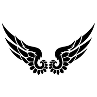 Wings Tattoos PNG HD pngteam.com