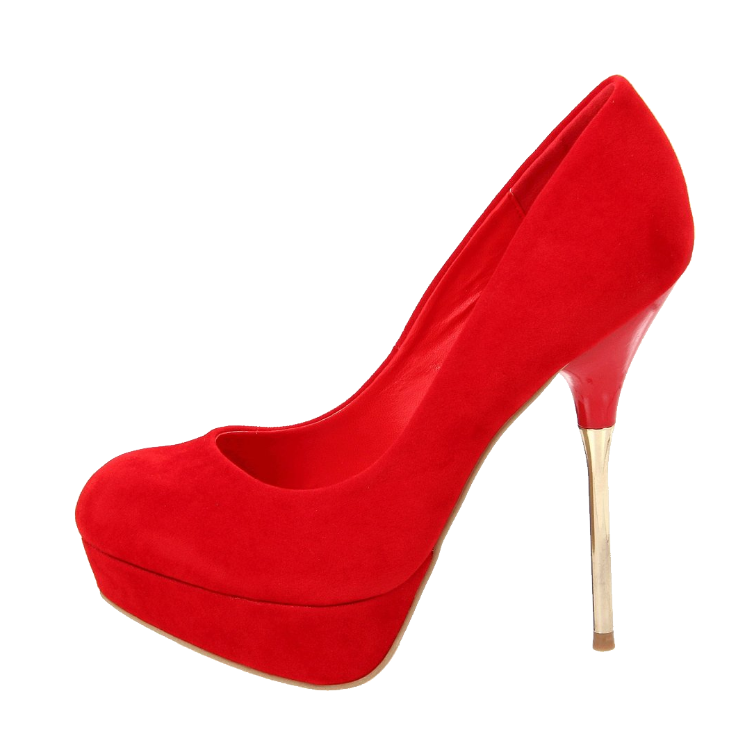 Red Women Shoes PNG Picture