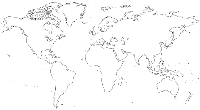 World Map PNG Transparent Background Images | pngteam.com