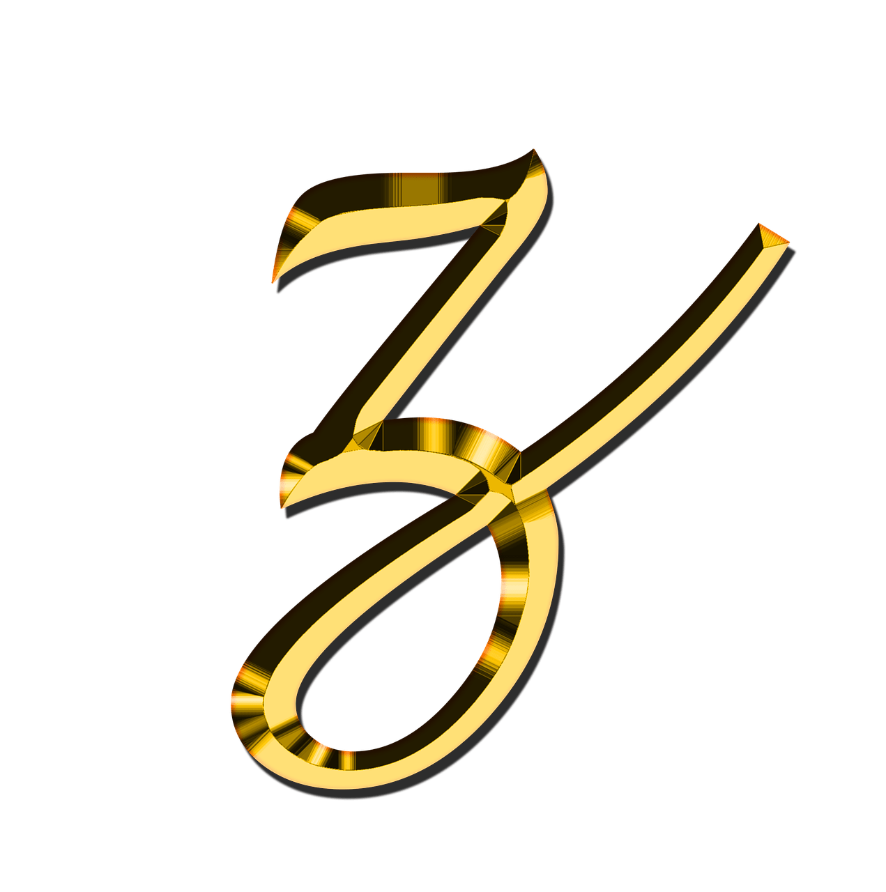Z Letter PNG Photo