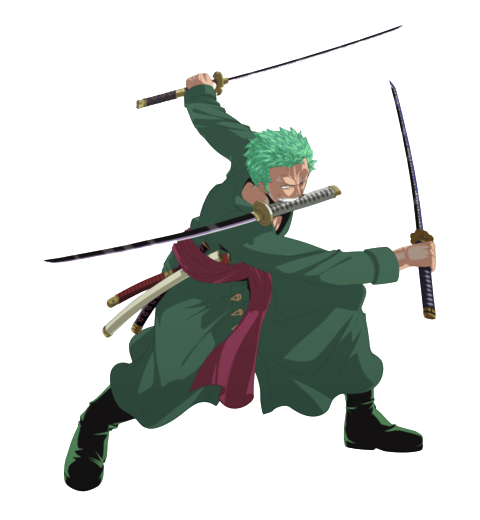 One Piece Zoro Transparent - Roronoa Zoro Png